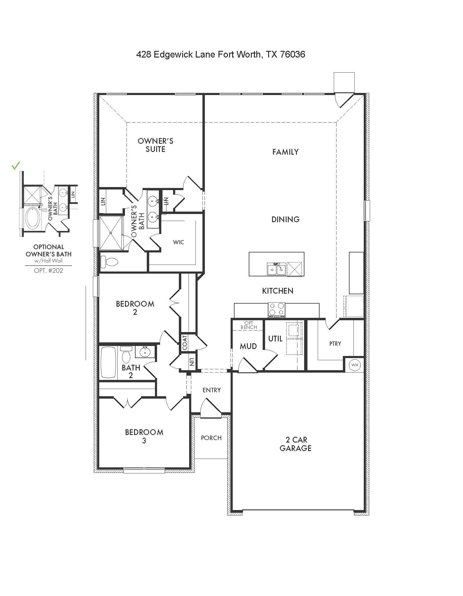 428 Edgewick Lane Fort Worth TX 76036
