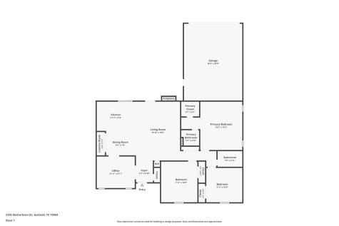 2105 Matterhorn Drive Garland TX 75044