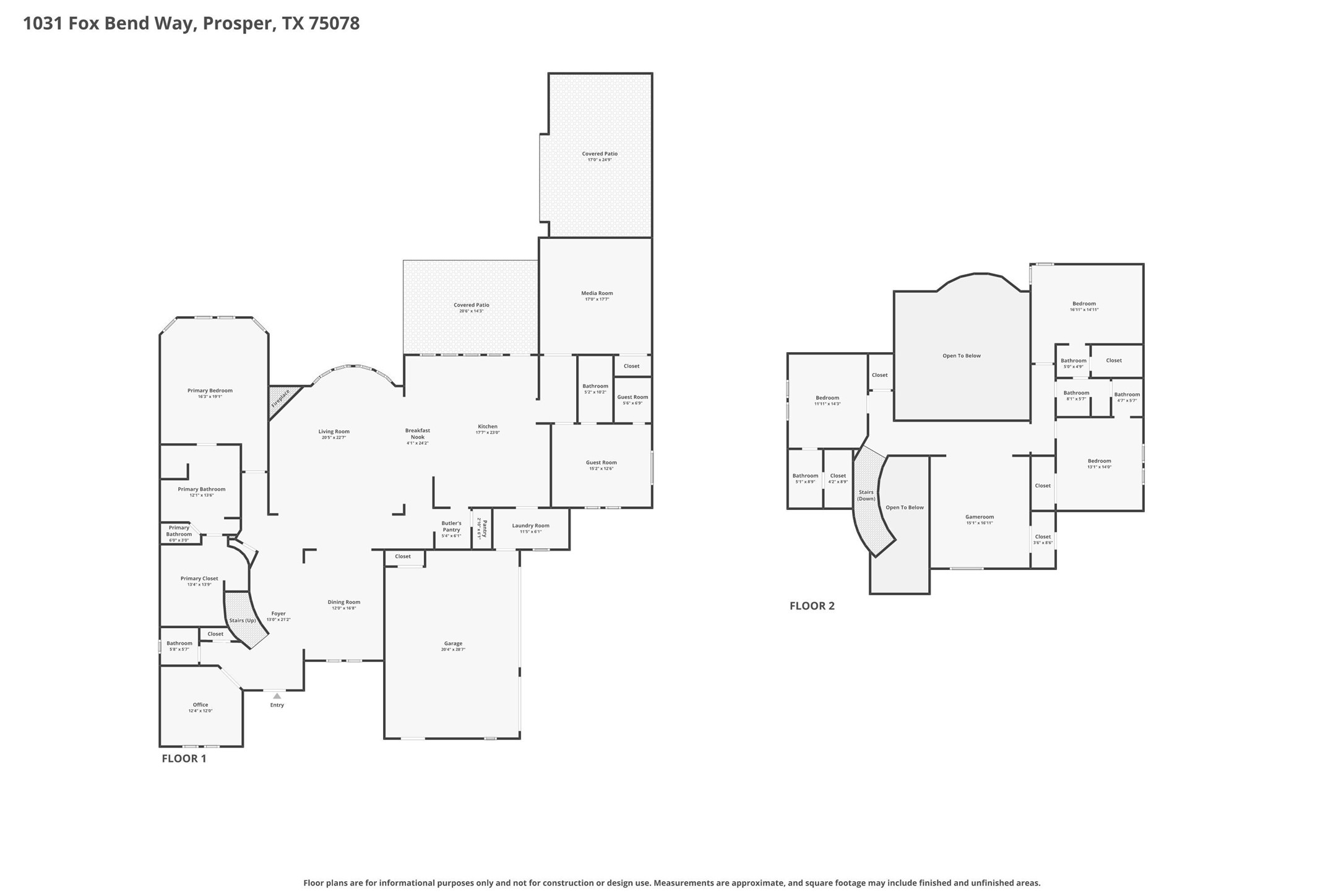 1031 Fox Bend Way Prosper TX 75078