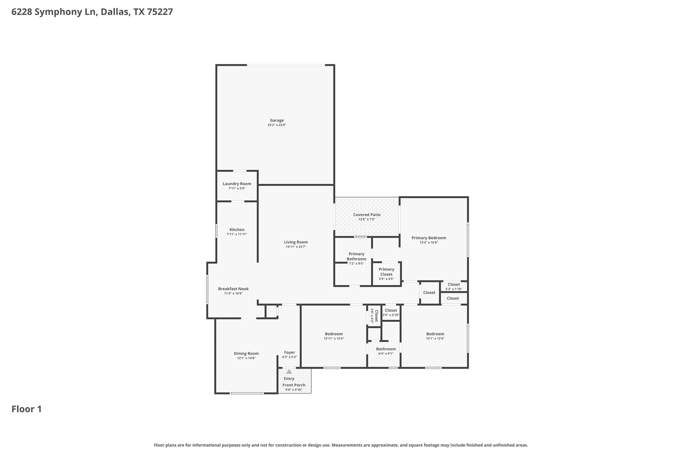 6228 Symphony Lane Dallas TX 75227