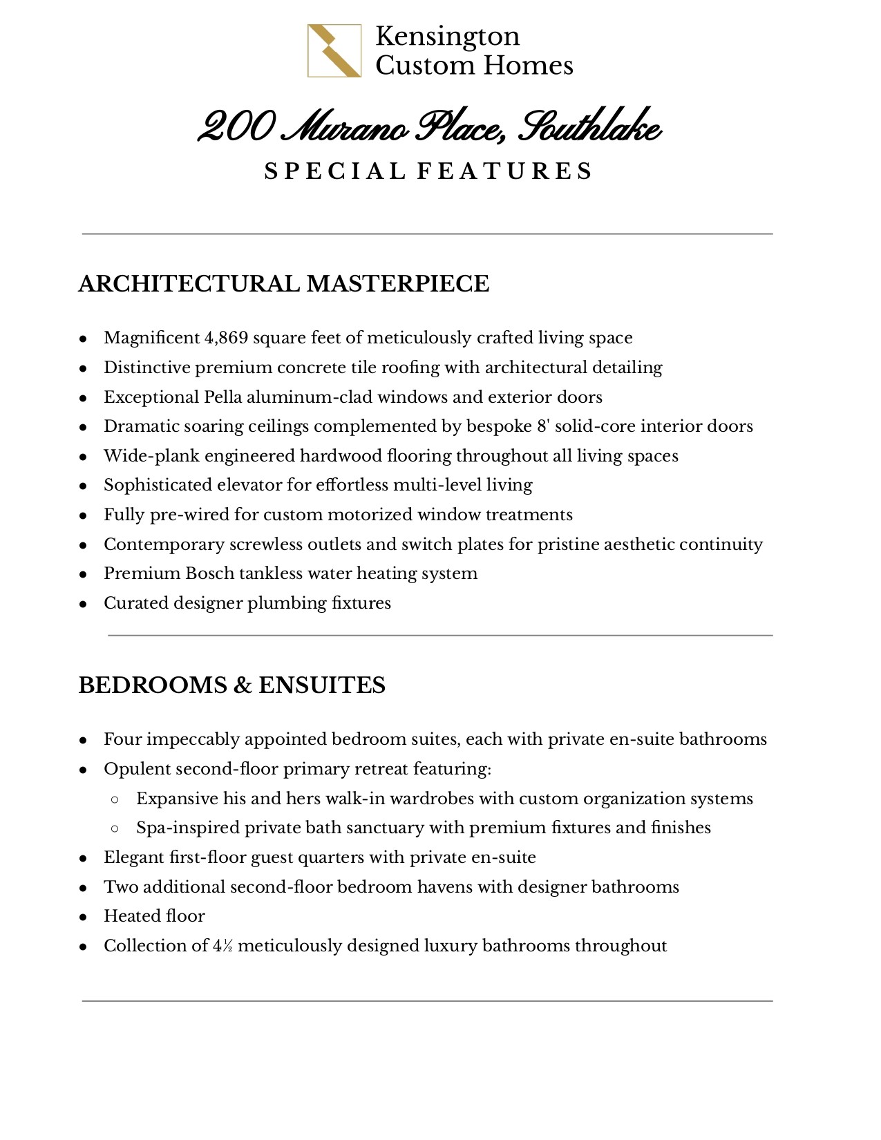 200 Murano Place Southlake TX 76092
