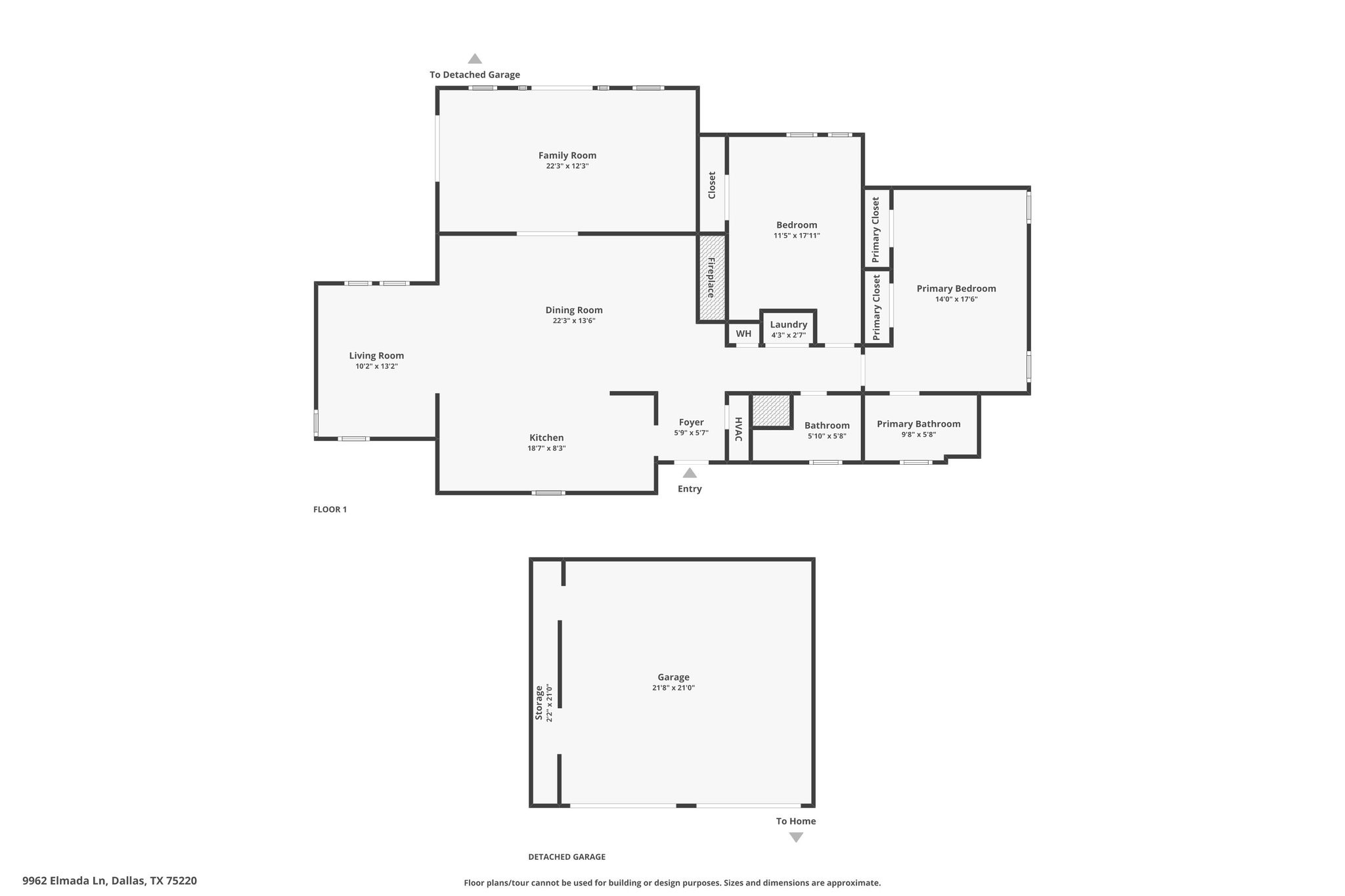 9962 Elmada Lane Dallas TX 75220