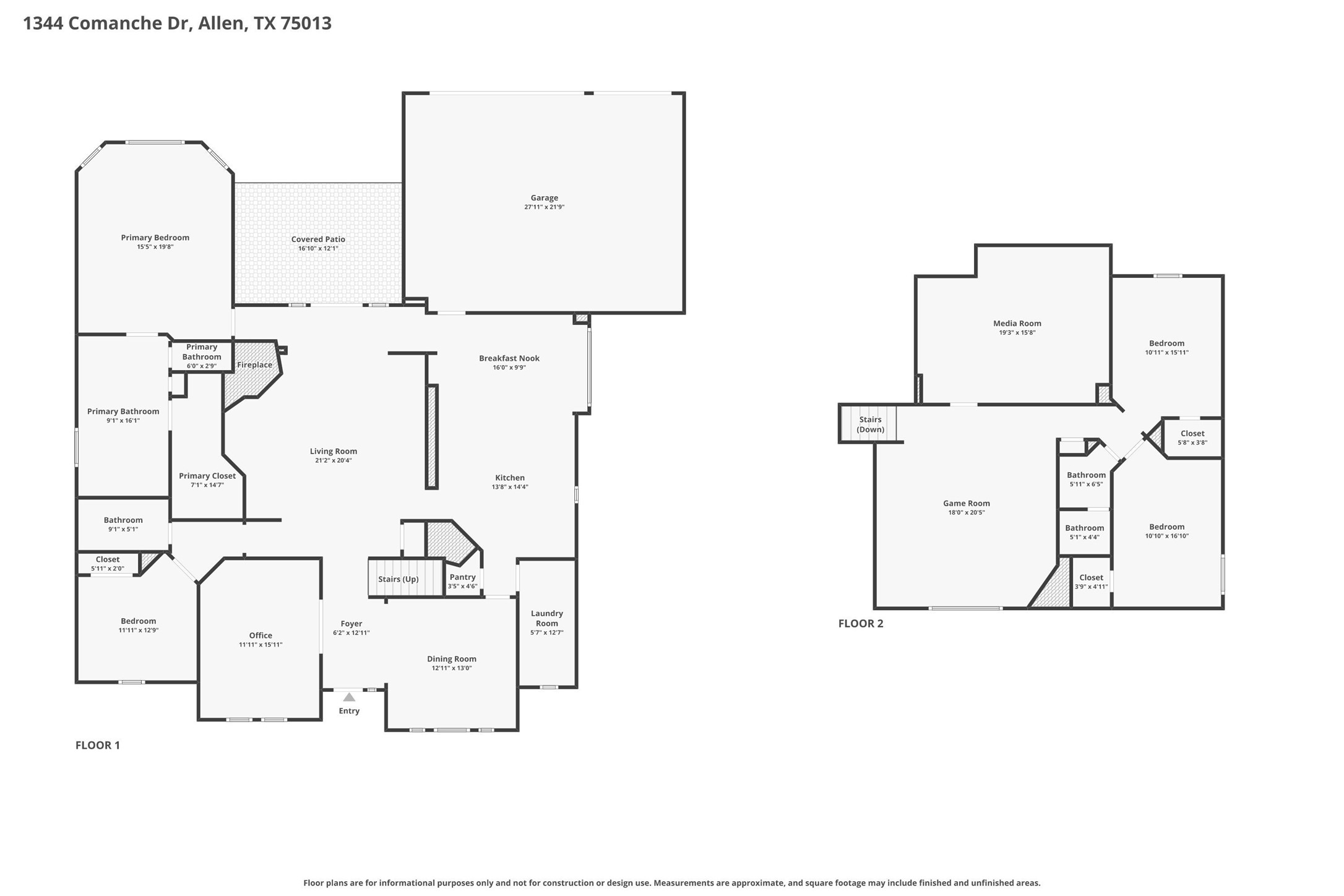 1344 Comanche Drive Allen TX 75013