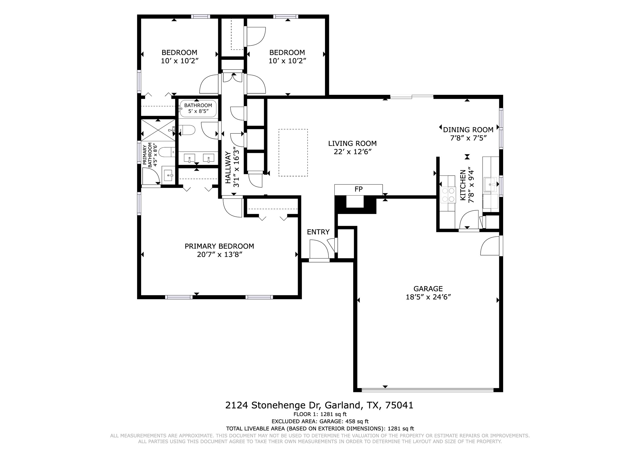 2124 Stonehenge Drive Garland TX 75041