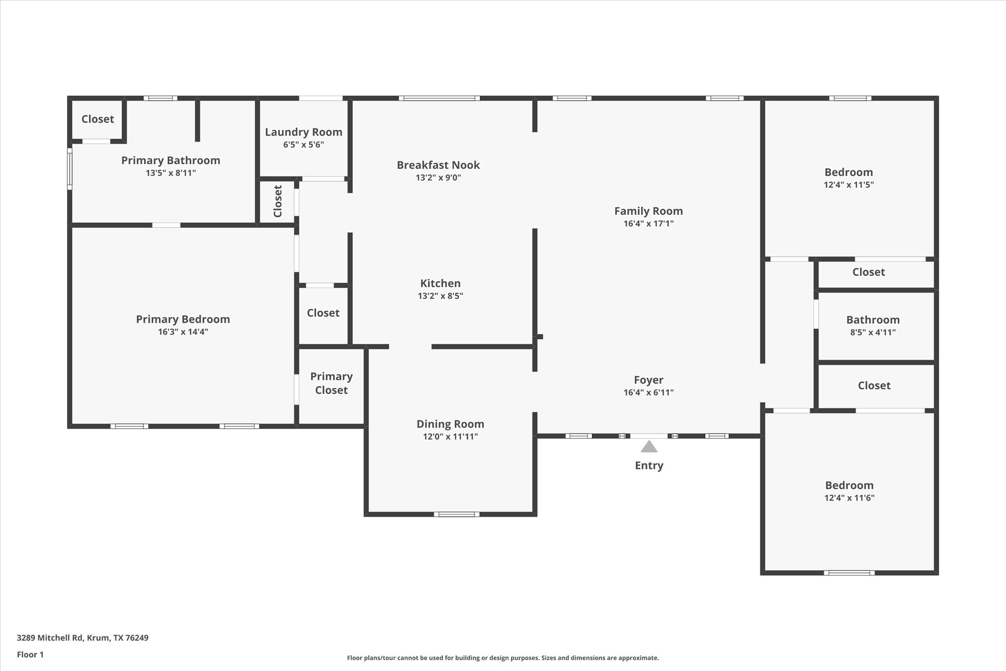 3289 Mitchell Road Krum TX 76249