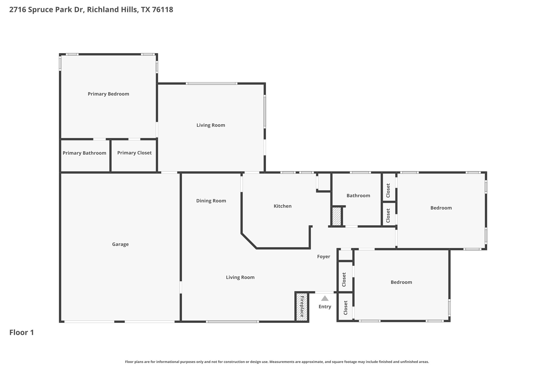 2716 Spruce Park Drive Richland Hills TX 76118
