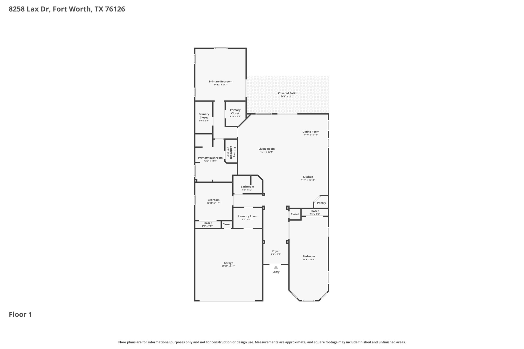 8258 Lax Drive Fort Worth TX 76126