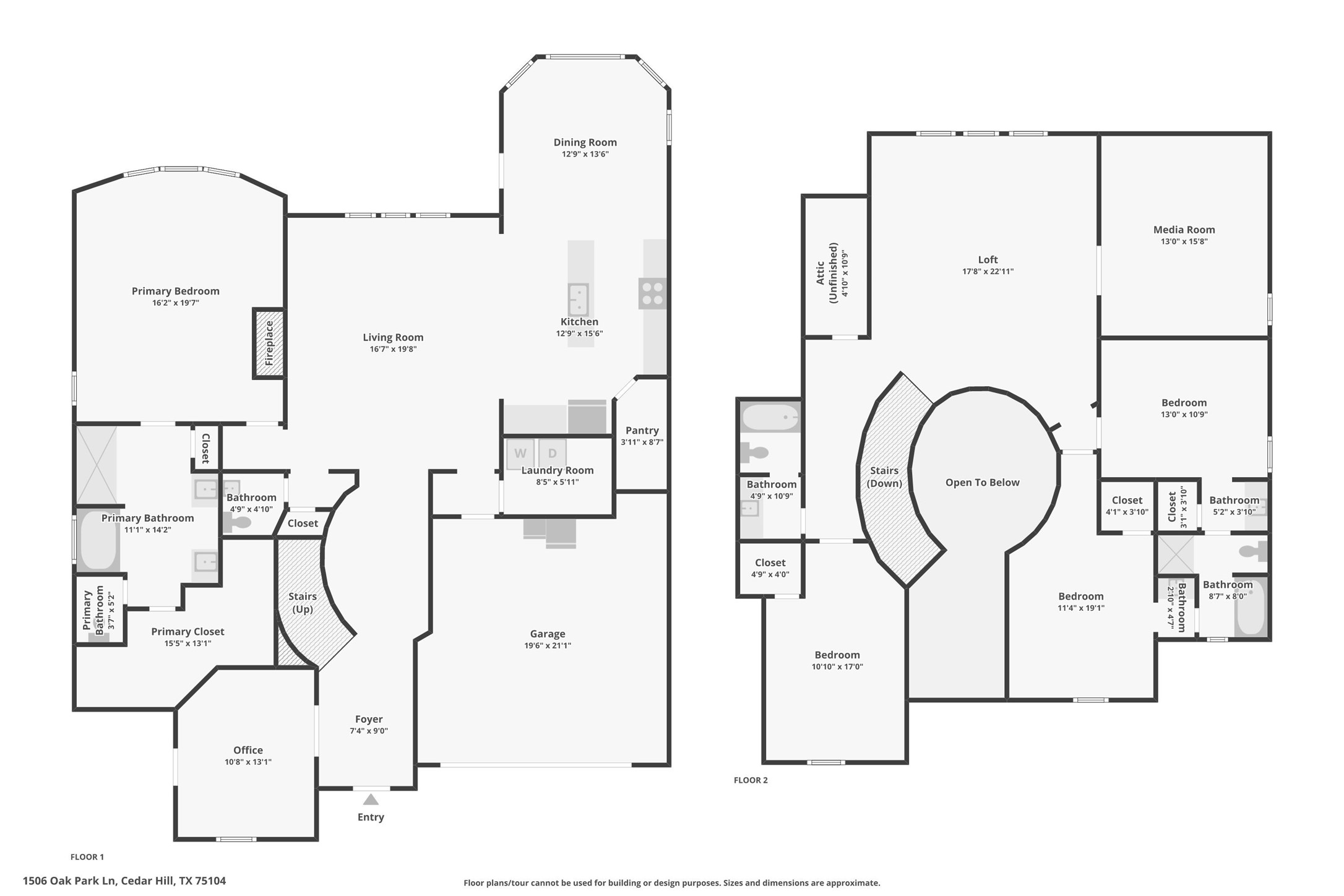 1506 Oak Park Lane Cedar Hill TX 75104