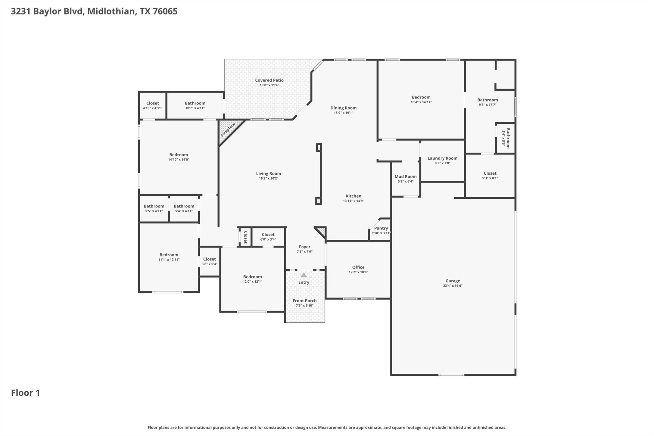 3231 Baylor Boulevard Midlothian TX 76065
