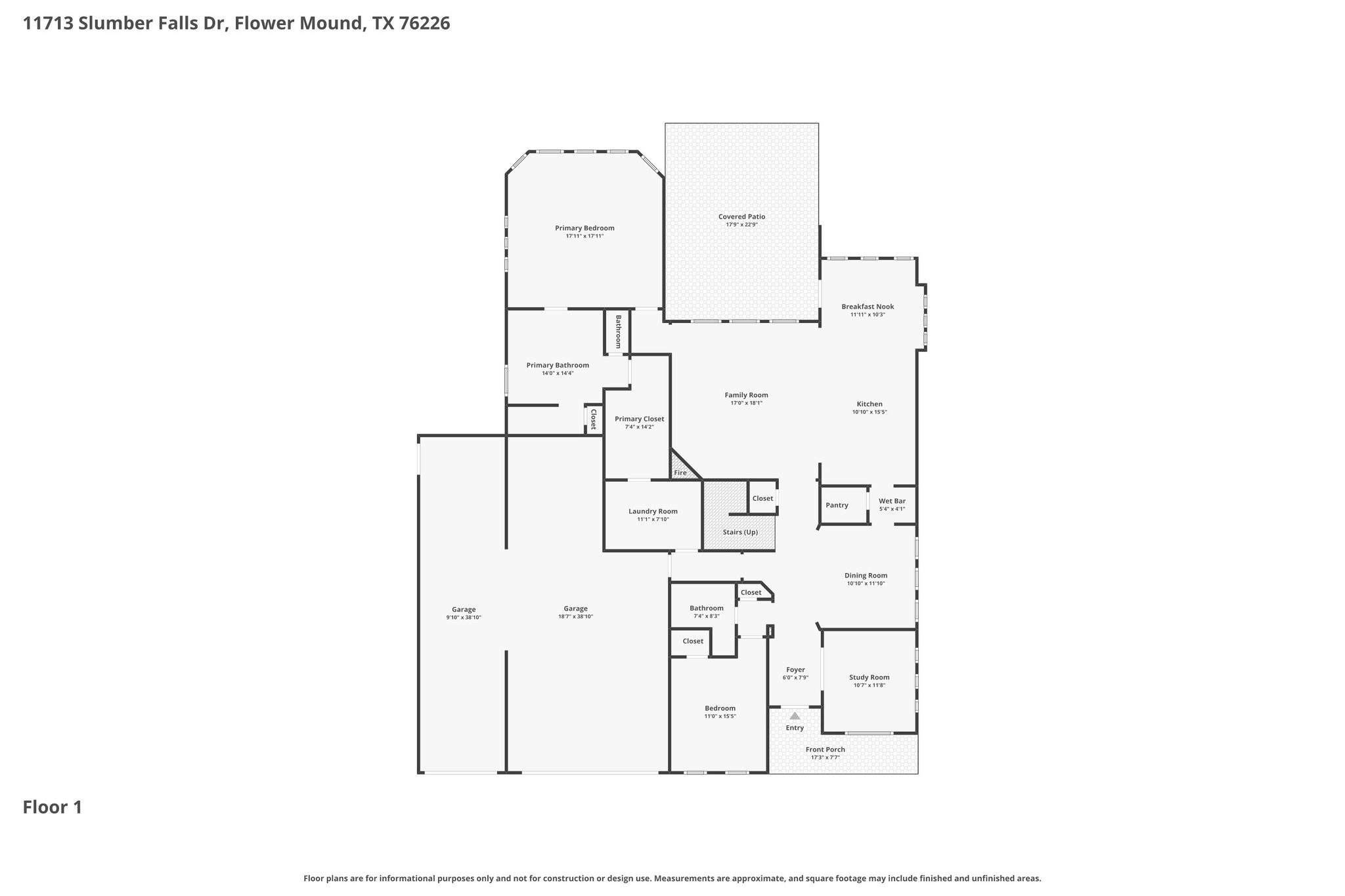 11713 Slumber Falls Drive Flower Mound TX 76226