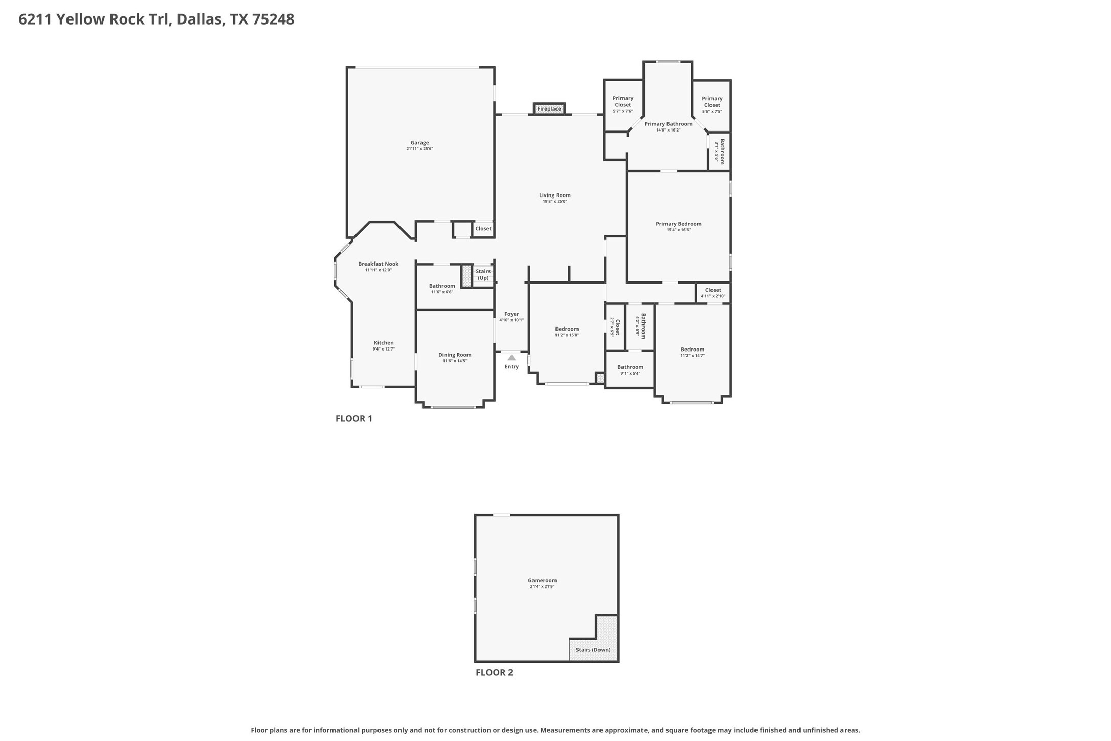 6211 Yellow Rock Trail Dallas TX 75248