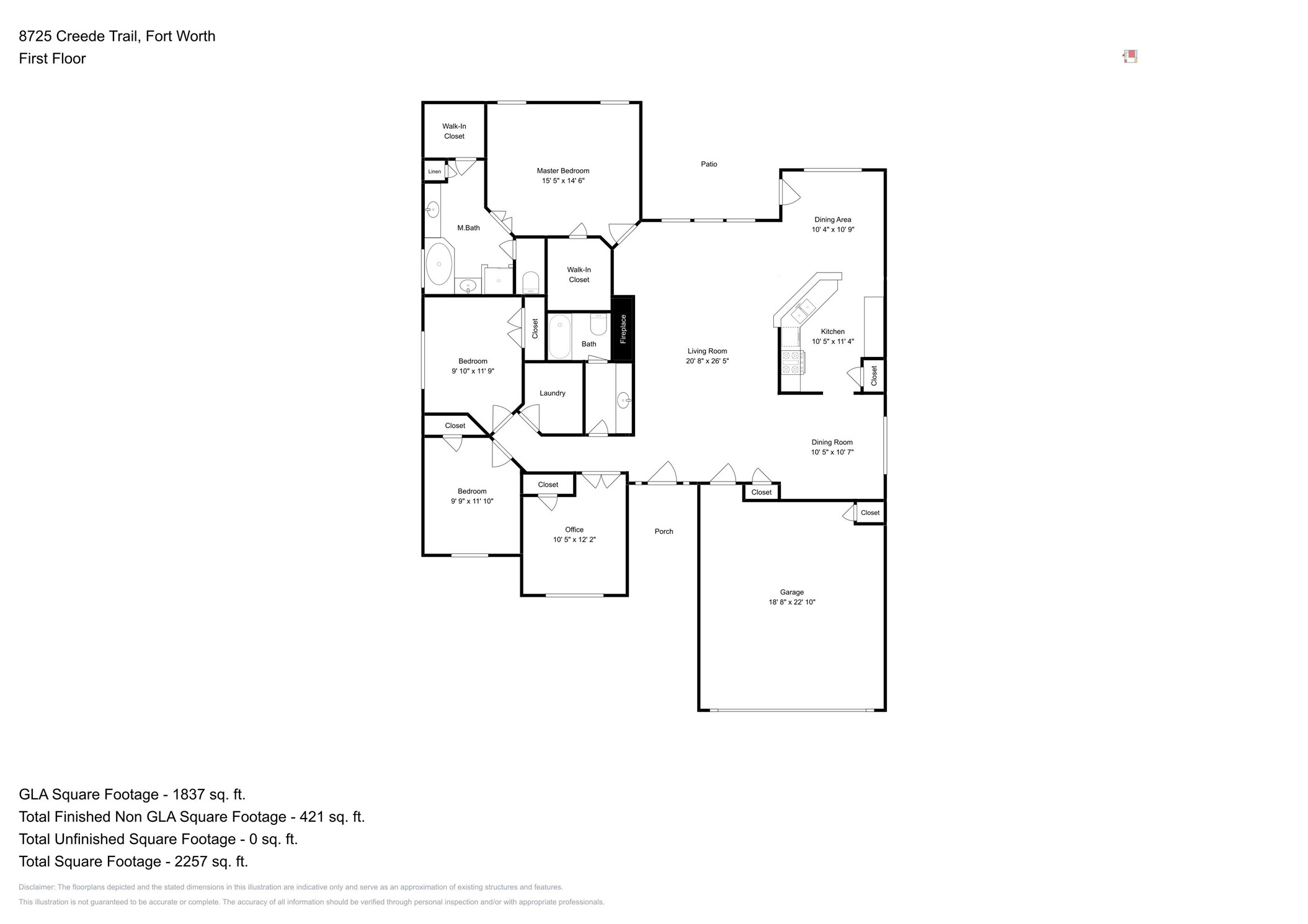 8725 Creede Trail Fort Worth TX 76118