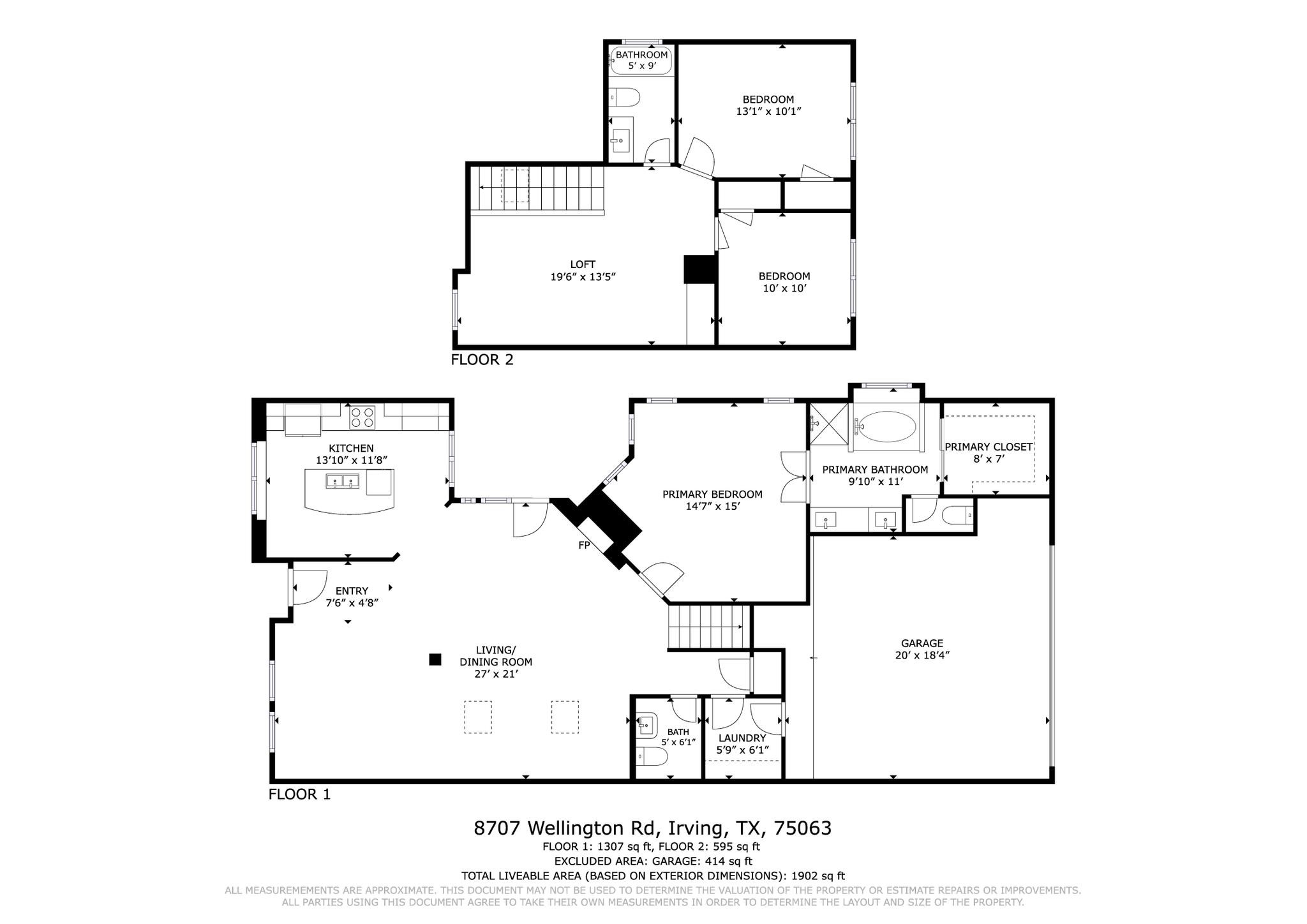8707 Wellington Road Irving TX 75063