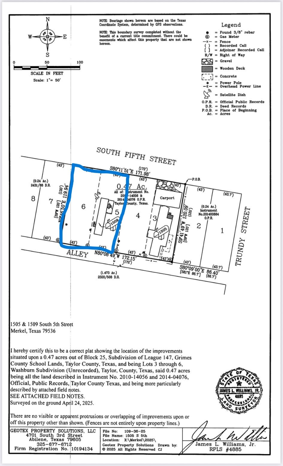 1509 S 5th Street Merkel TX 79536