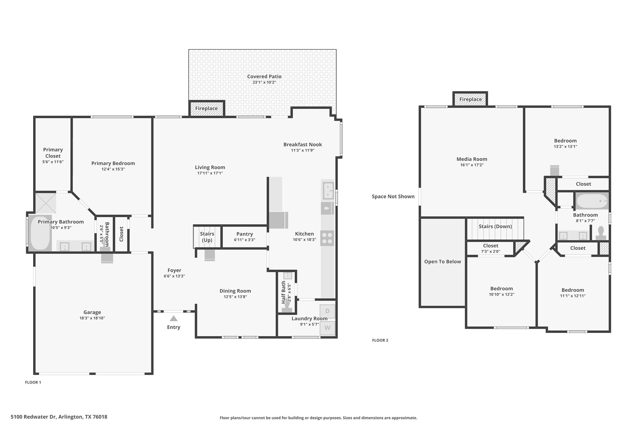 5100 Redwater Drive Arlington TX 76018