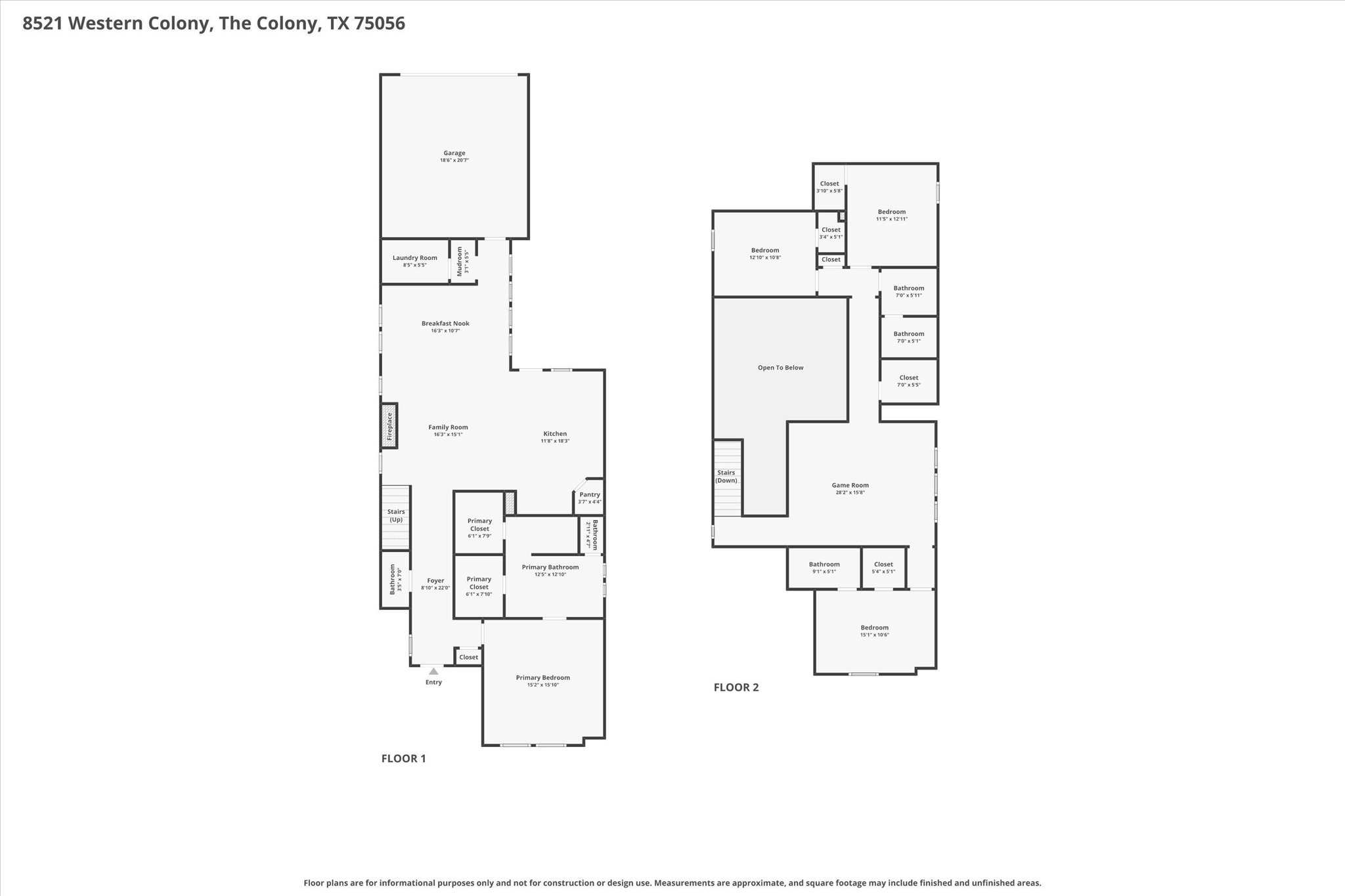 8521 Western The Colony TX 75056