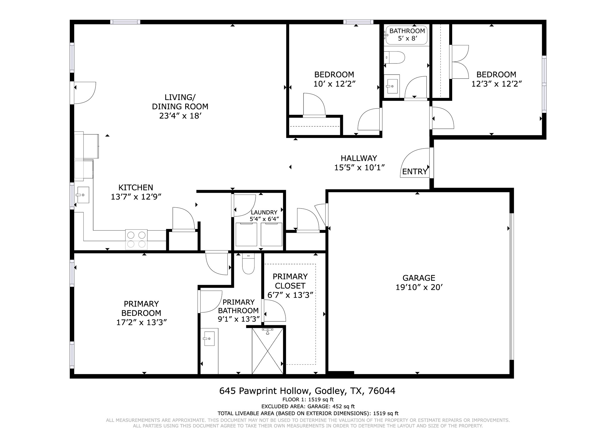 645 Pawprint Hollow Godley TX 76044