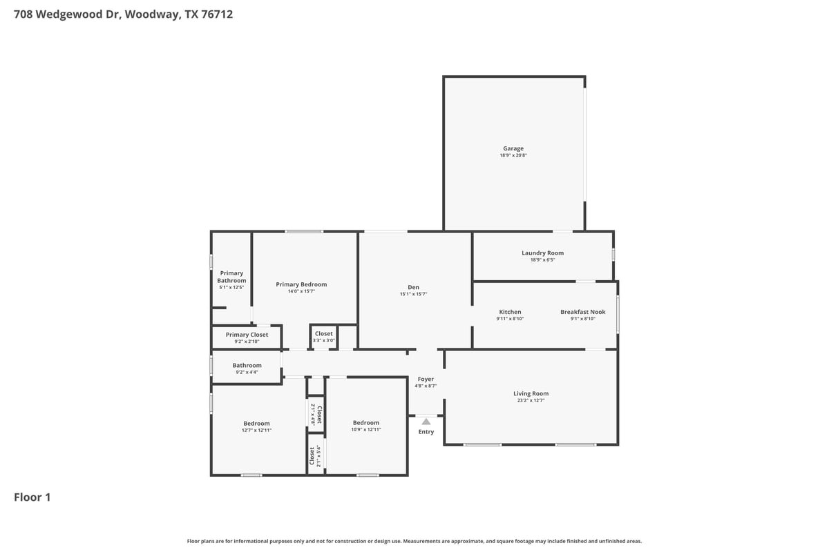 708 Wedgewood Drive Woodway TX 76712