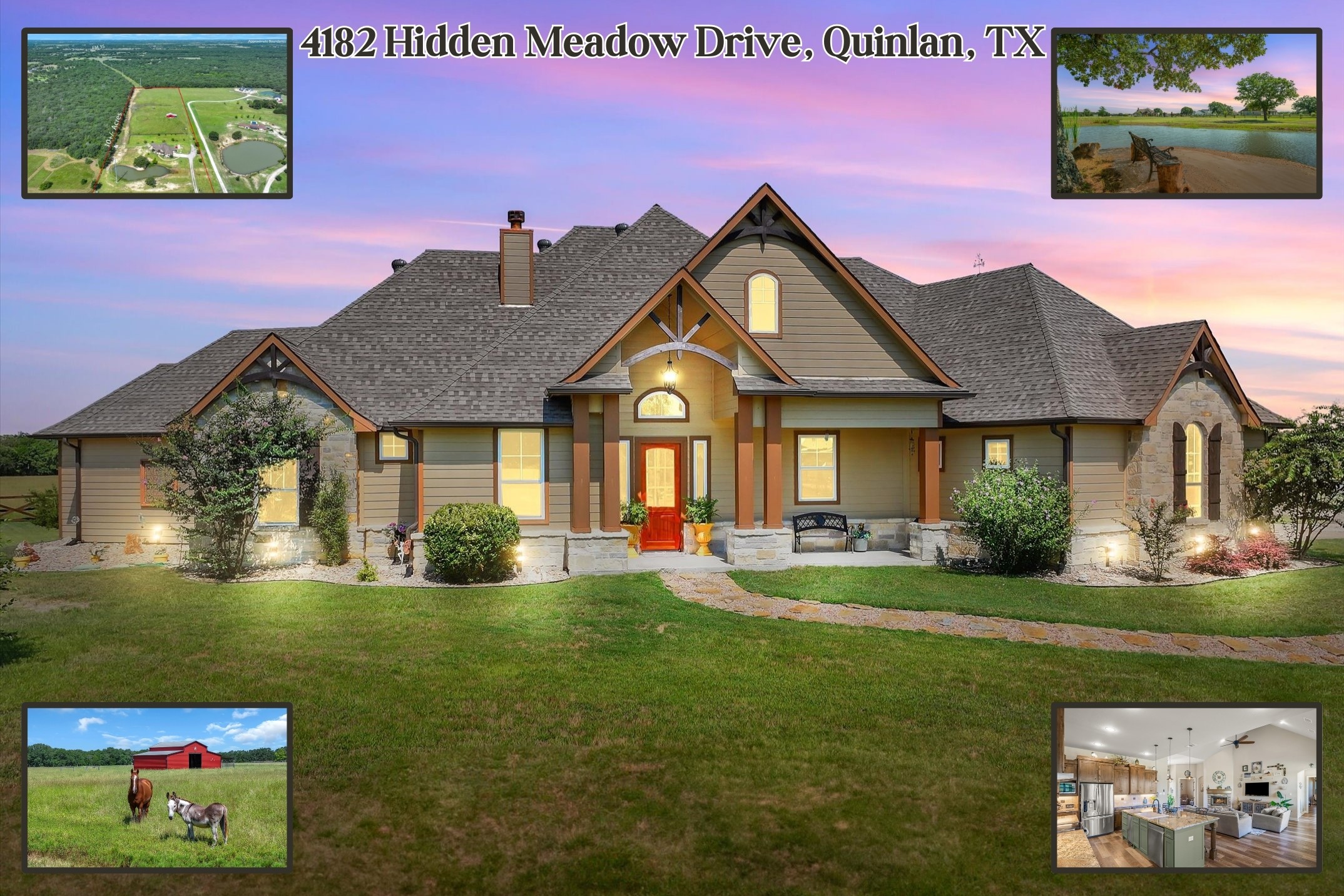4182 Hidden Meadow Drive Quinlan TX 75474