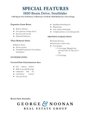 1820 Beam Drive Southlake TX 76092