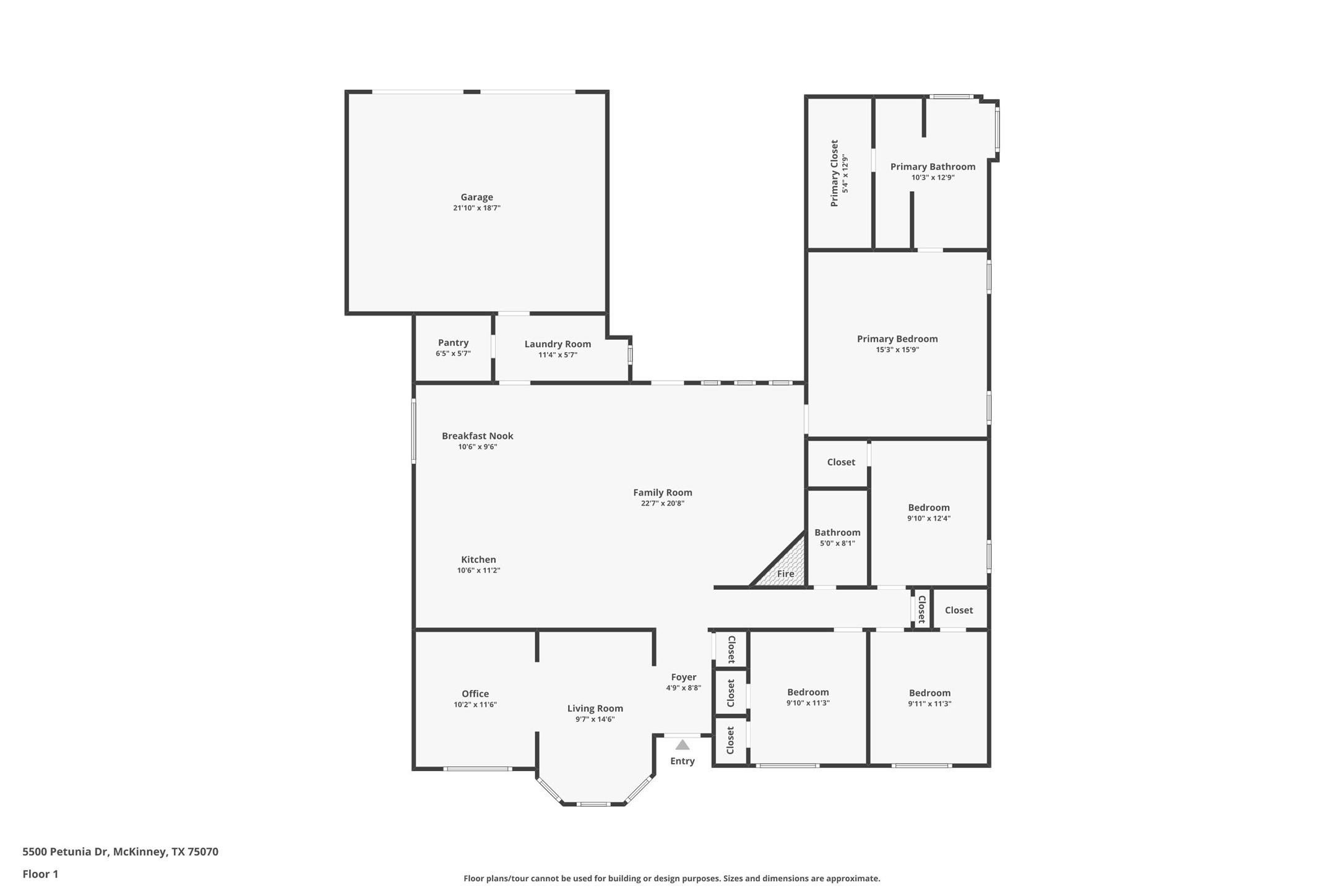 5500 Petunia Drive Mckinney TX 75070
