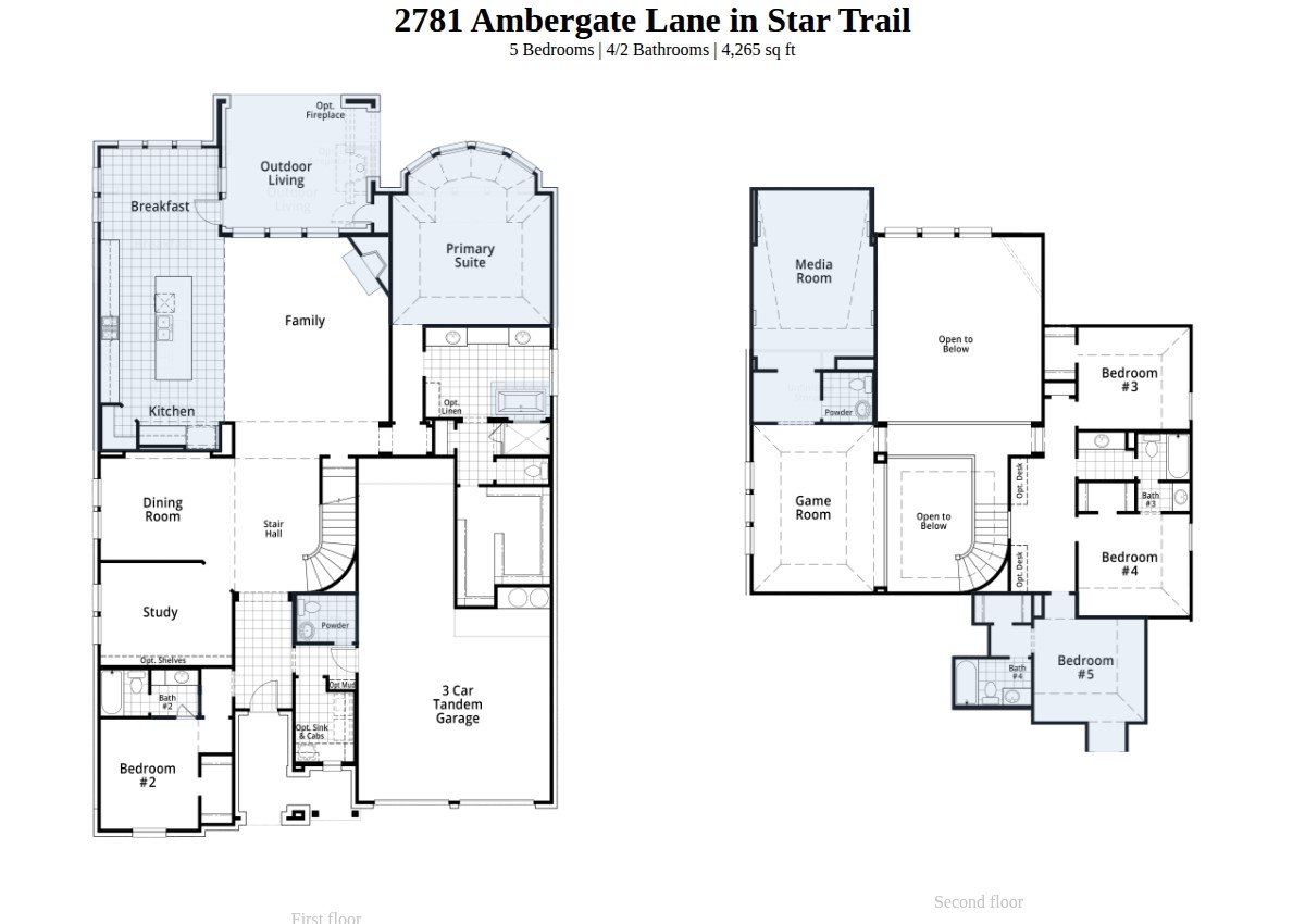 2781 Ambergate Lane Prosper TX 75078