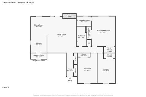 1901 Paula Drive Denison TX 75020