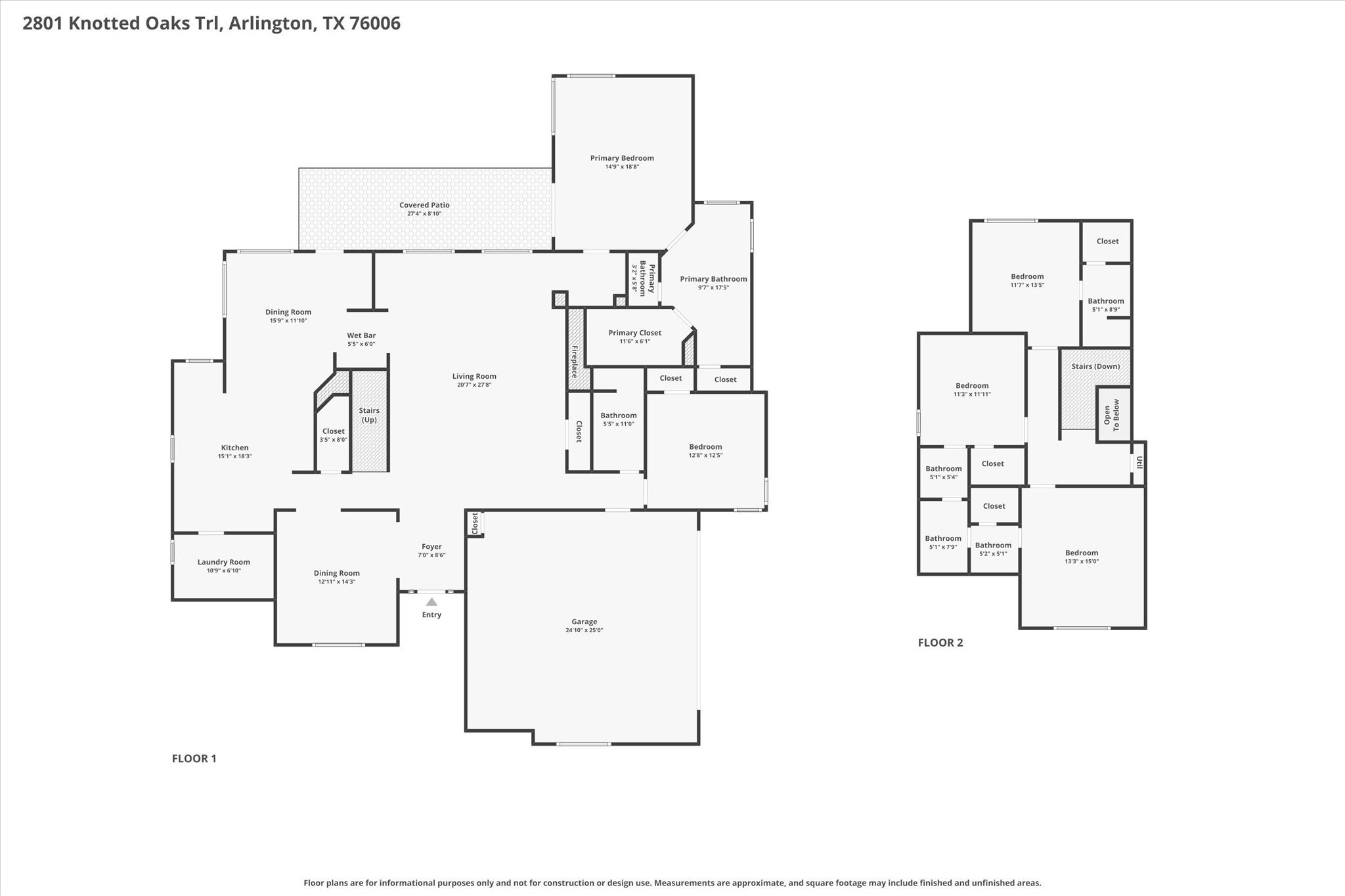 2801 Knotted Oaks Trail Arlington TX 76006