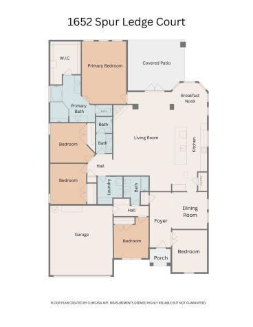 1652 Spur Ledge Court Weatherford TX 76087