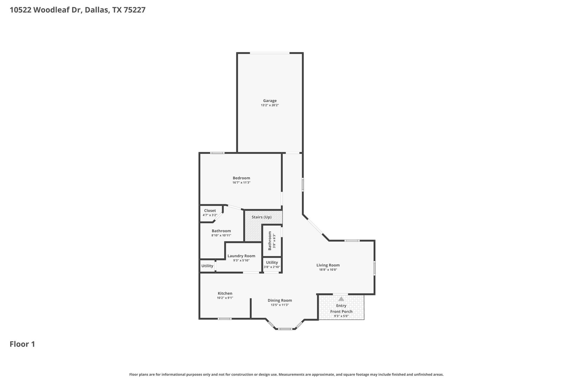 10522 Woodleaf Drive Dallas TX 75227