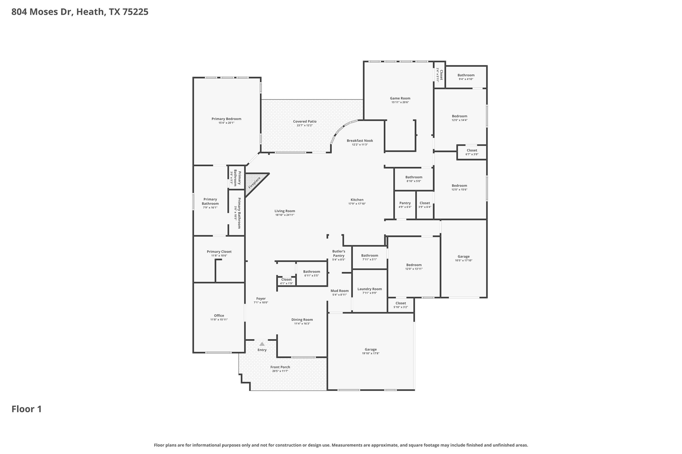 804 Moses Drive Heath TX 75032
