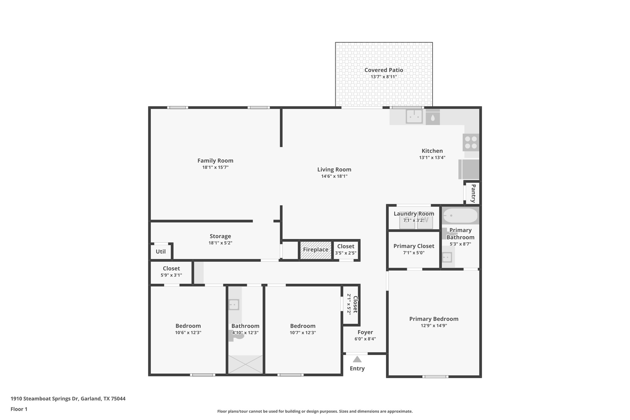 1910 Steamboat Springs Drive Garland TX 75044