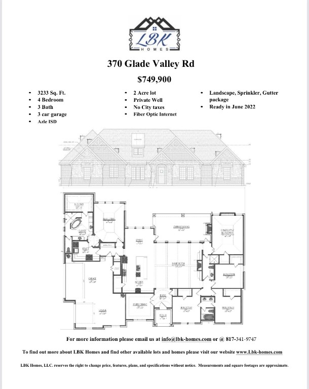 370 Glade Valley Road Azle TX 76020