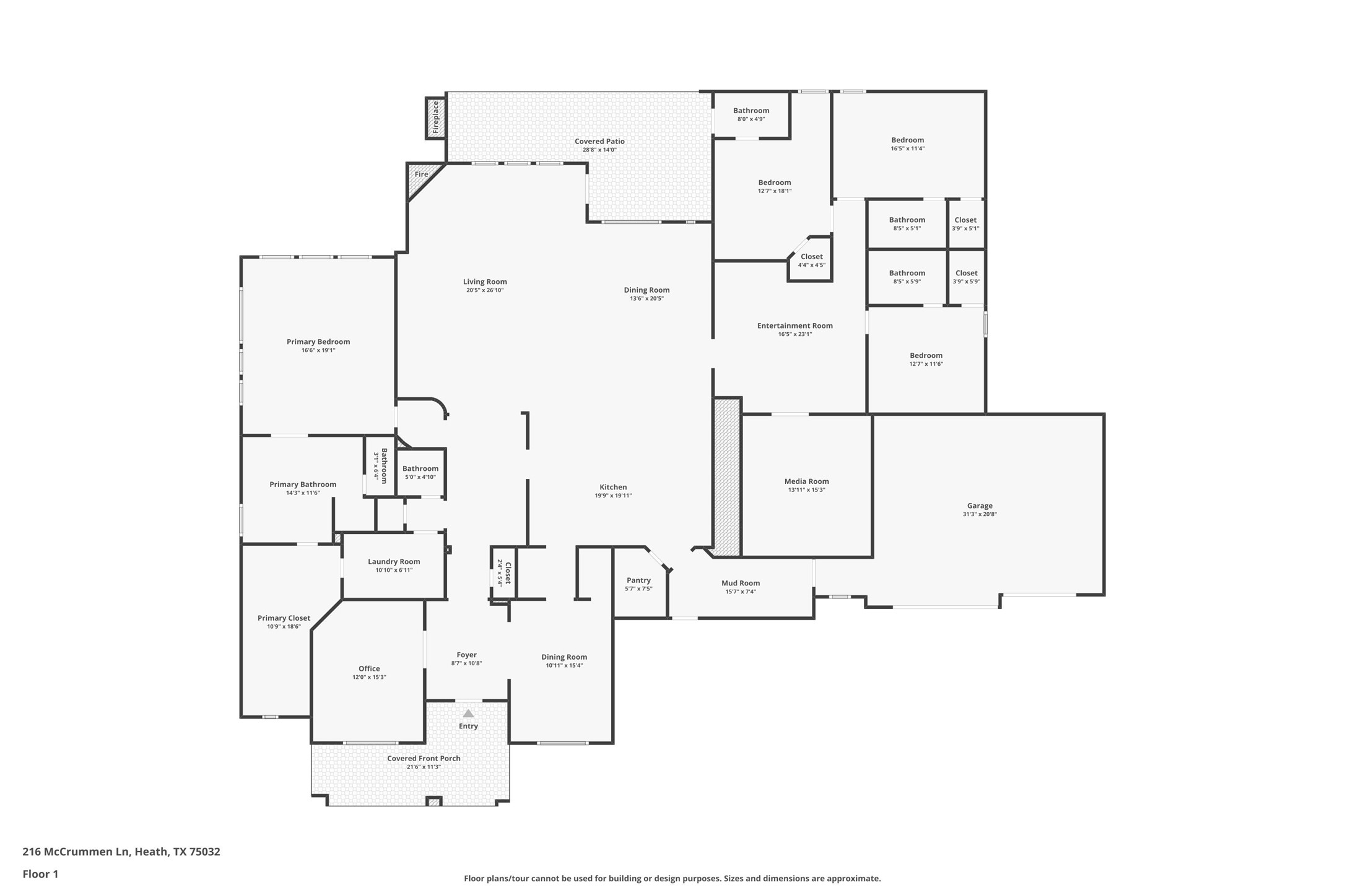 216 Mccrummen Lane Heath TX 75032