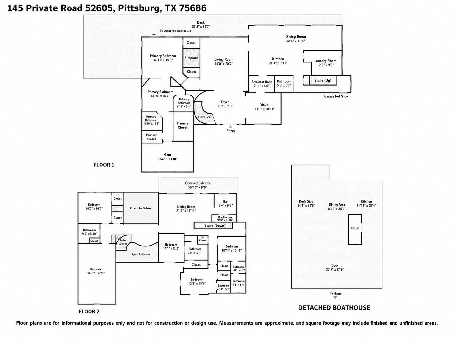 145 Private Road 52605 Pittsburg TX 75686