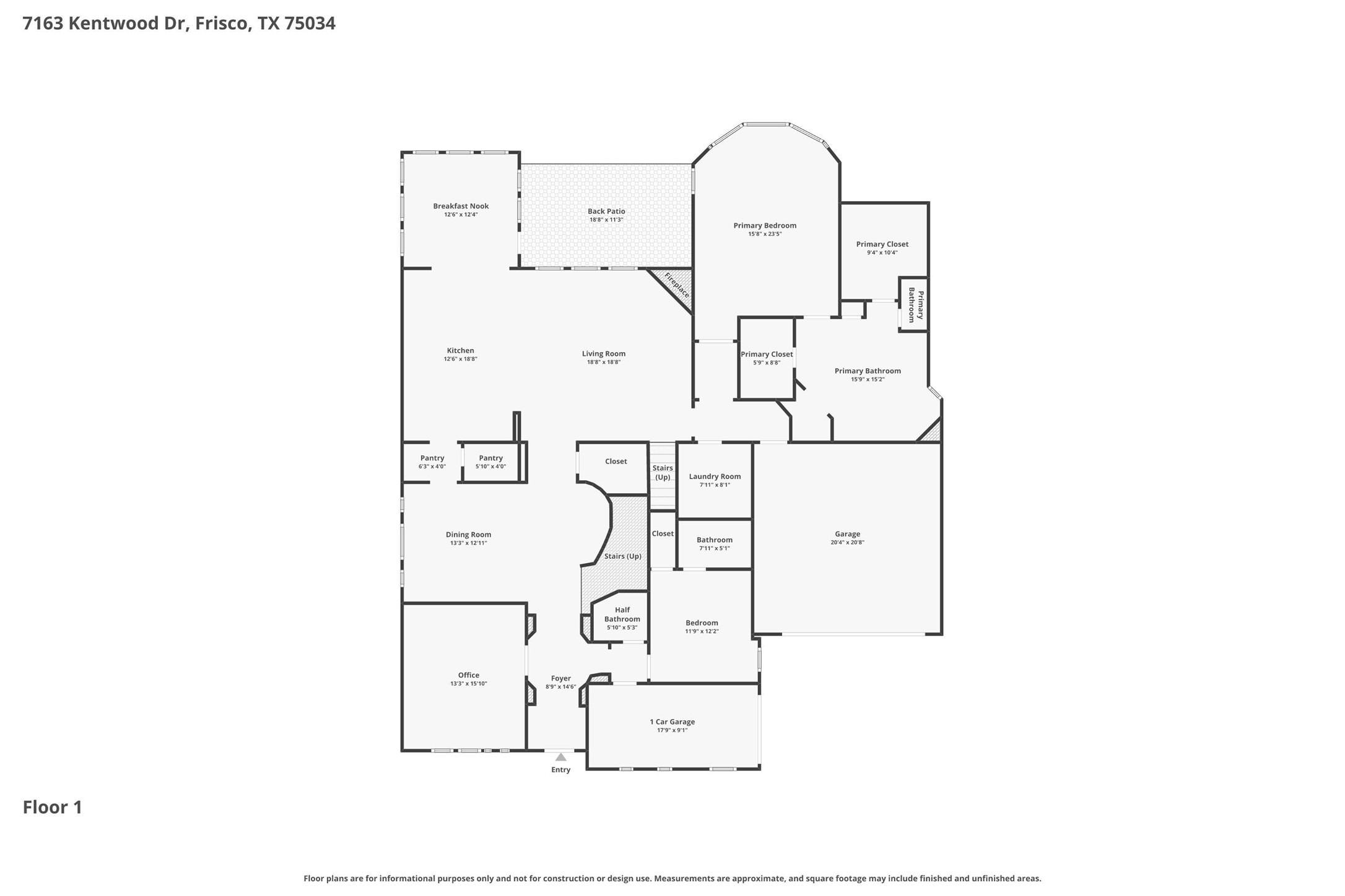 7163 Kentwood Drive Frisco TX 75034
