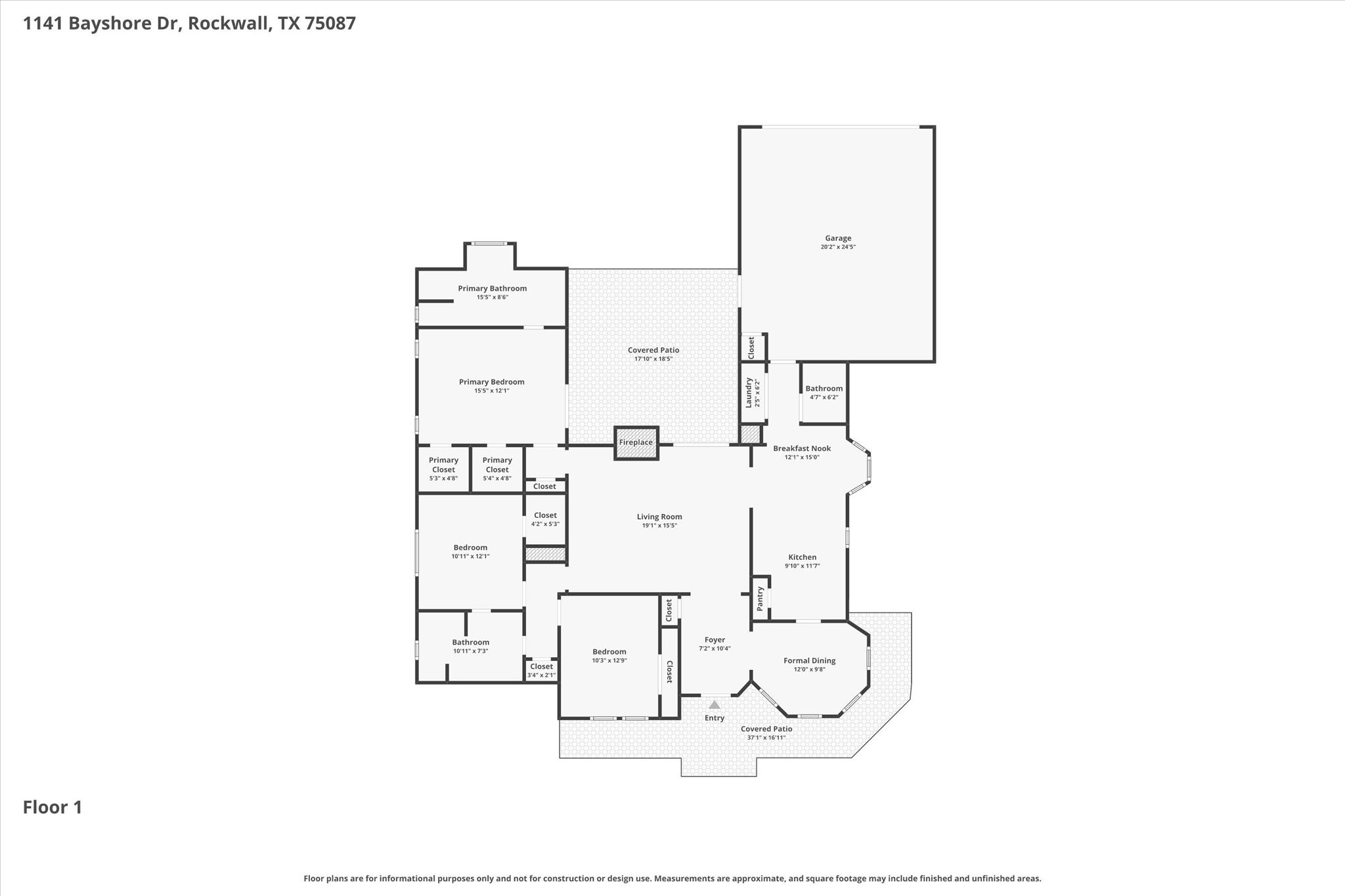 1141 Bayshore Drive Rockwall TX 75087