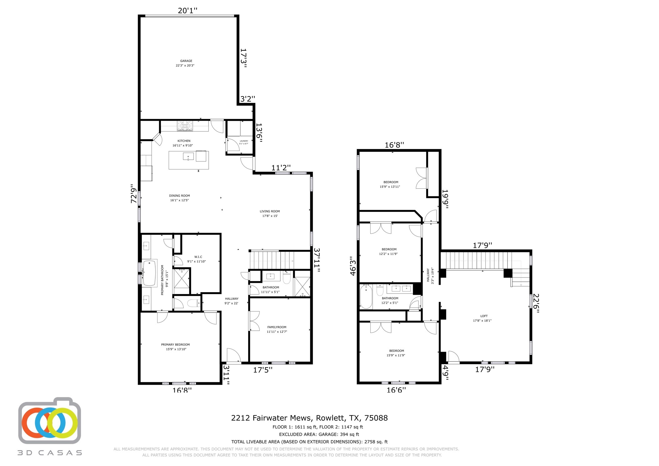 2212 Fairwater Mews Rowlett TX 75088