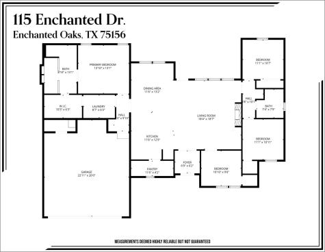 115 Enchanted Drive Enchanted Oaks TX 75156