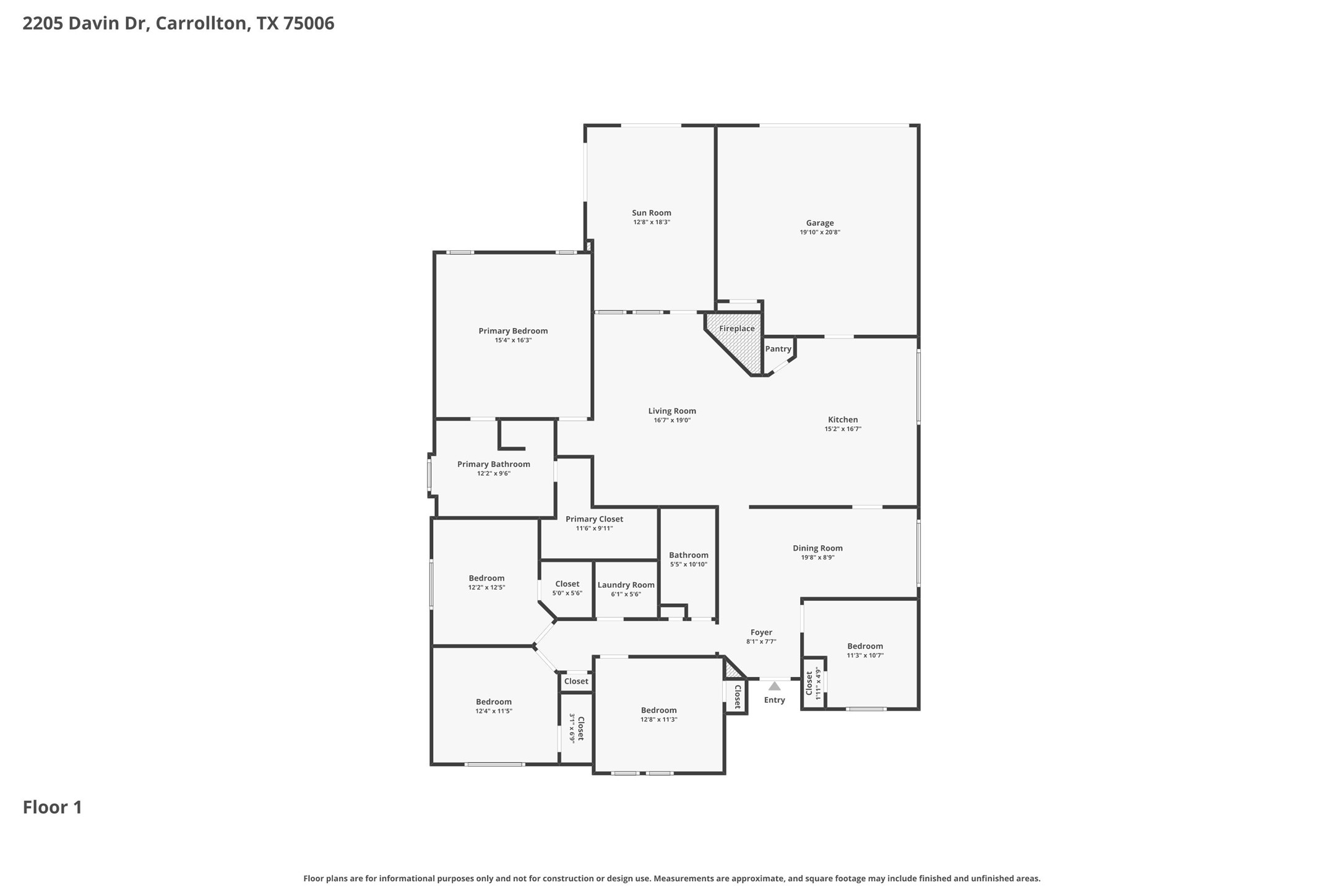 2205 Davin Drive Carrollton TX 75006