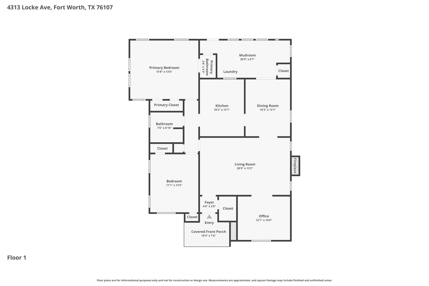 4313 Locke Avenue Fort Worth TX 76107