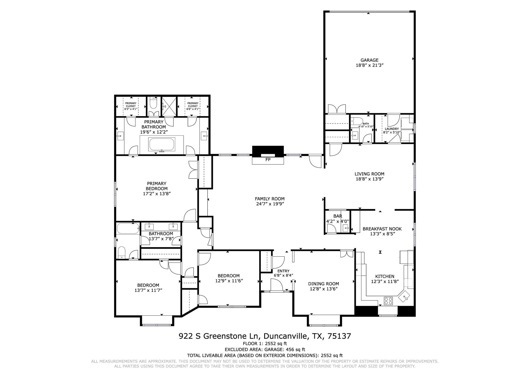 922 S Greenstone Lane Duncanville TX 75137
