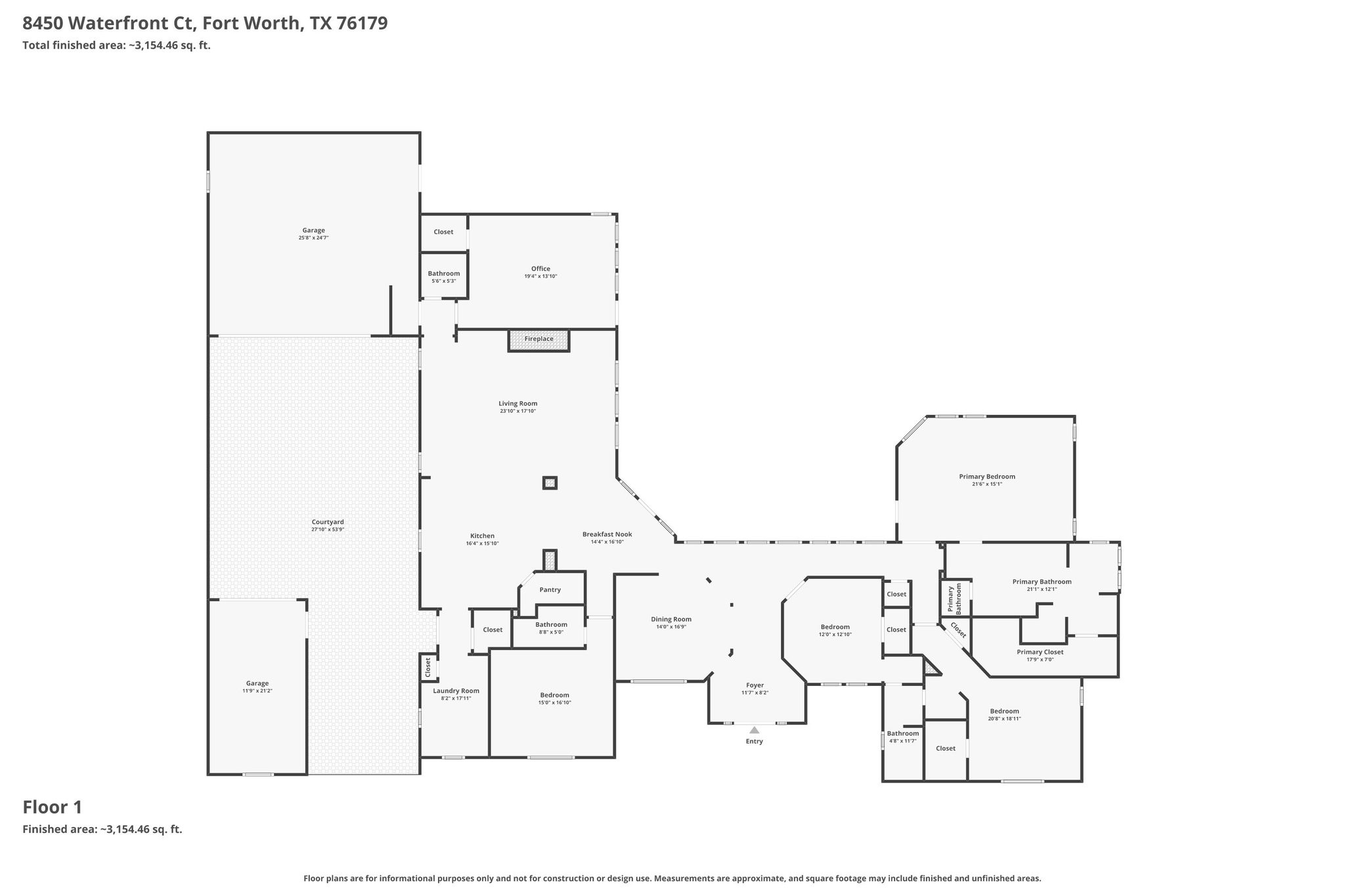 8450 Waterfront Court Fort Worth TX 76179