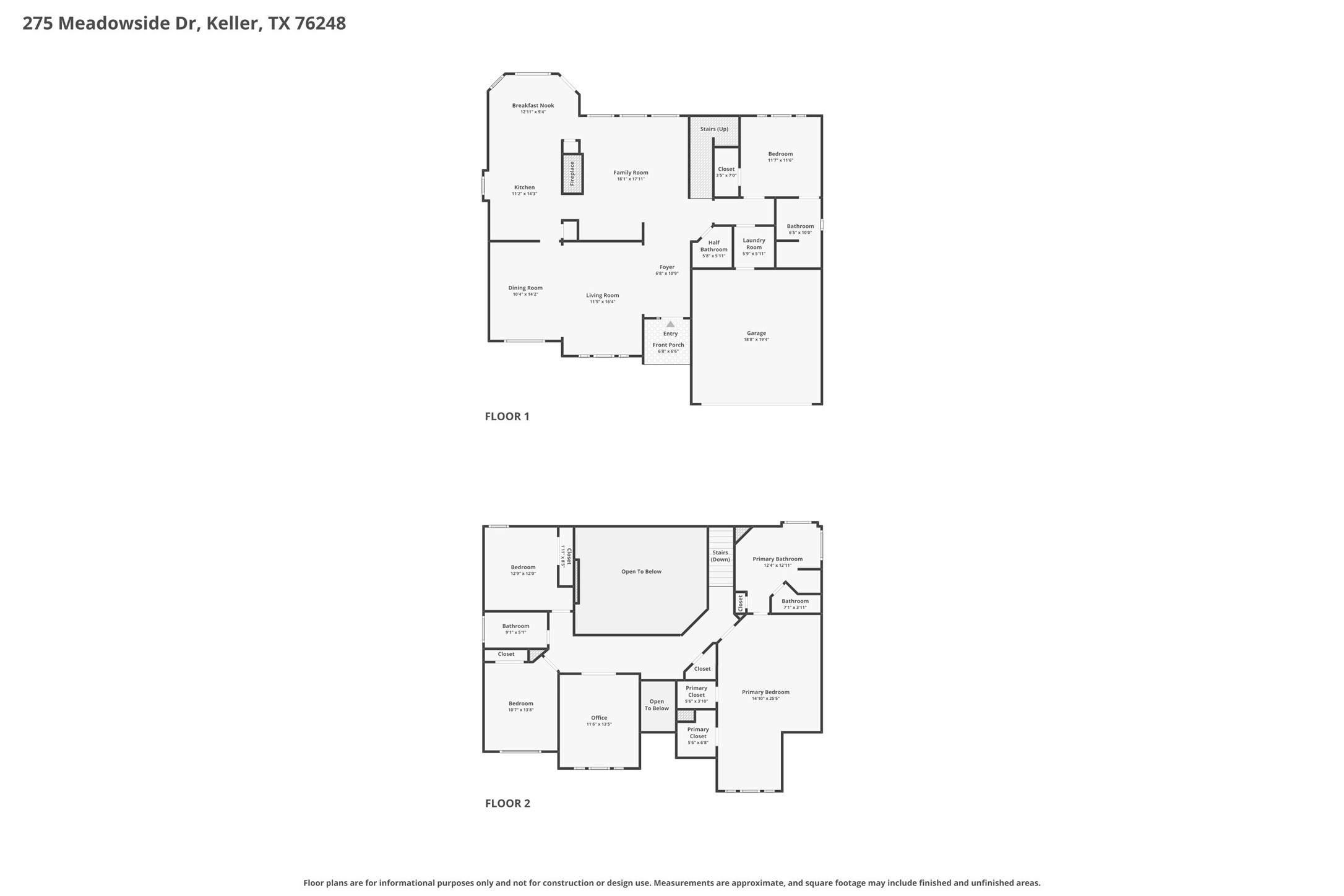 275 Meadowside Drive Keller TX 76248