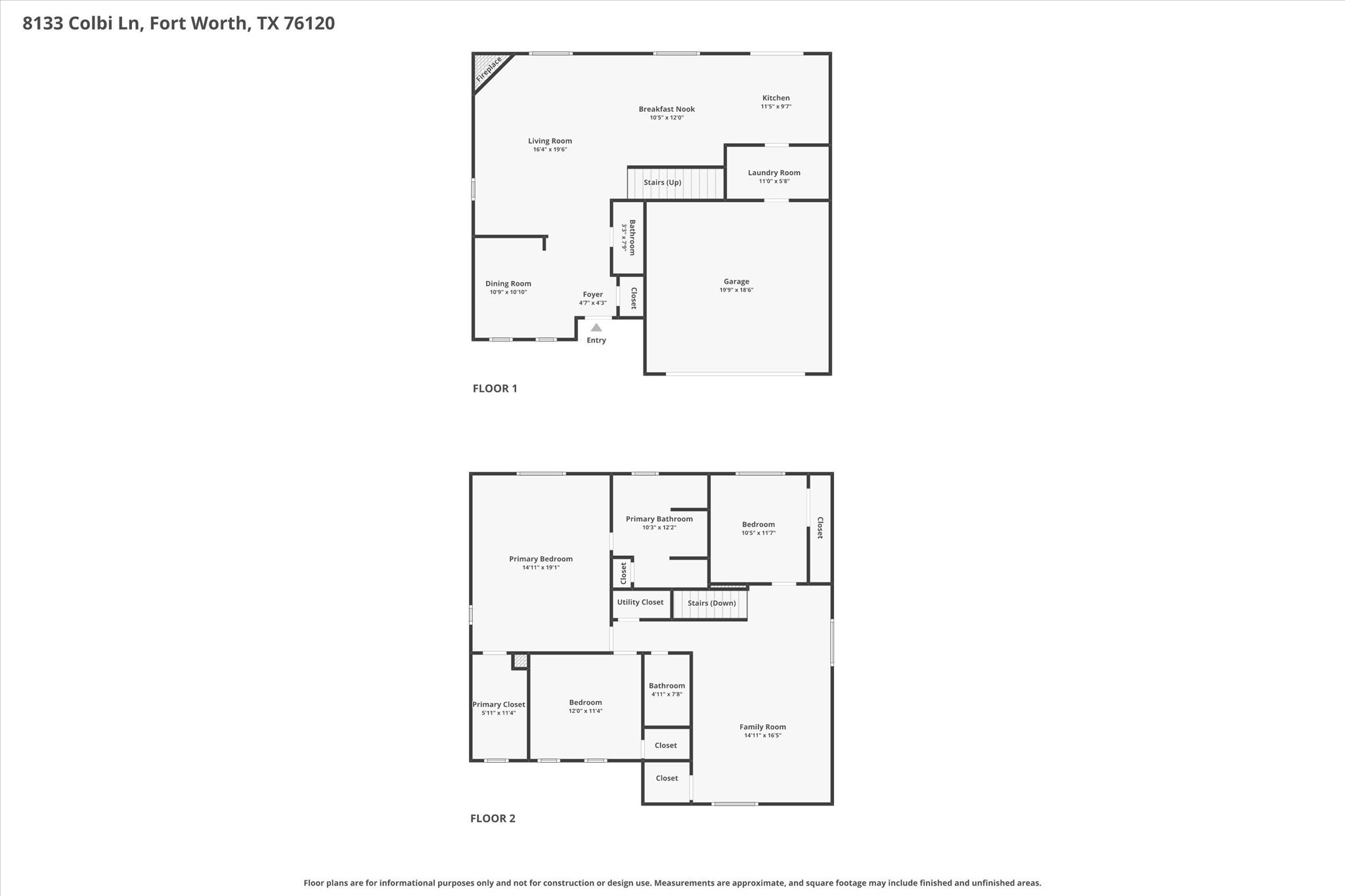 8133 Colbi Lane Fort Worth TX 76120