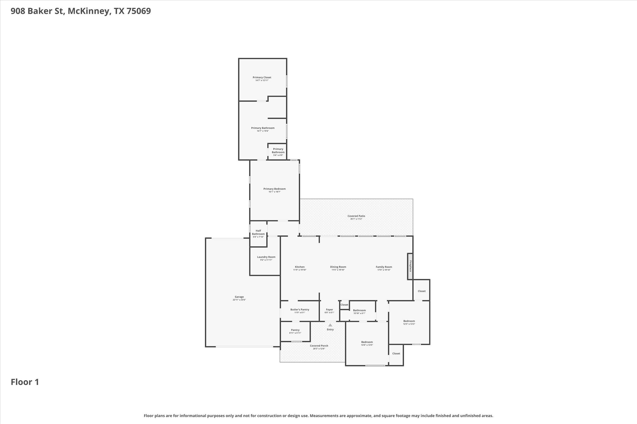 908 Baker Street Mckinney TX 75069