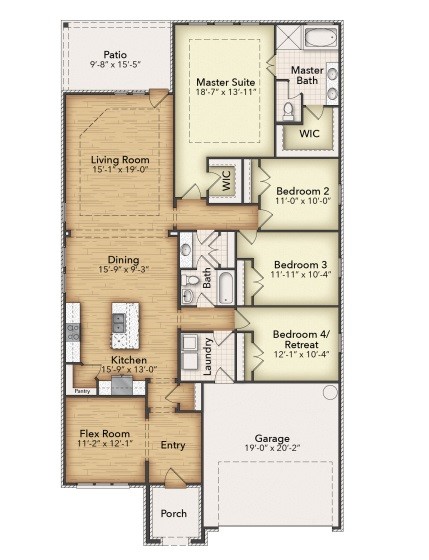 1244 Sabine River Lane Springtown TX 76082