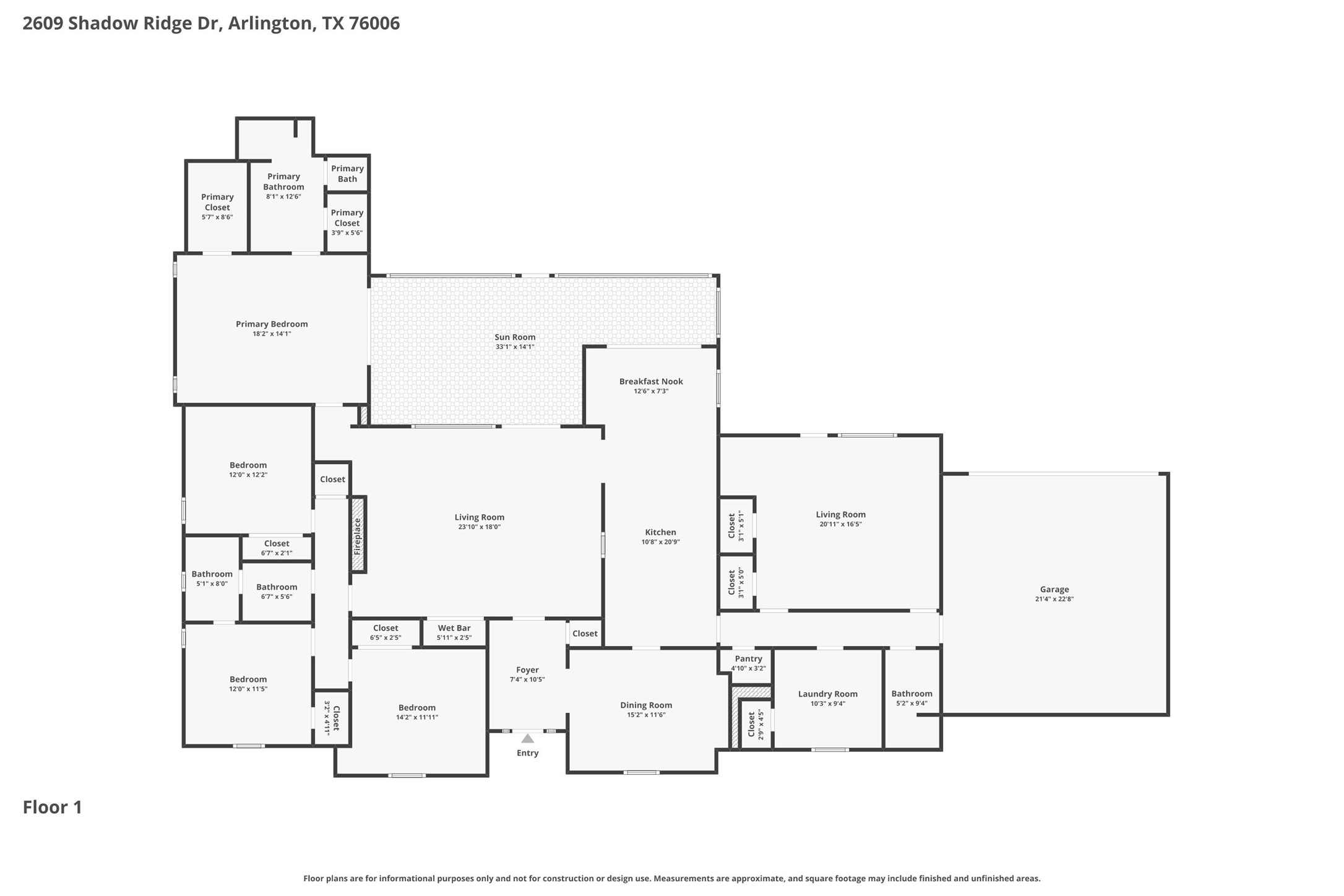 2609 Shadow Ridge Drive Arlington TX 76006