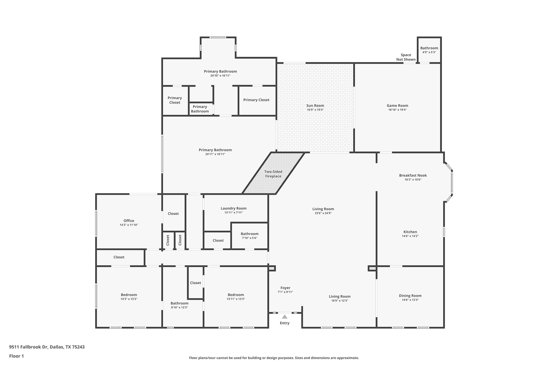 9511 Fallbrook Drive Dallas TX 75243
