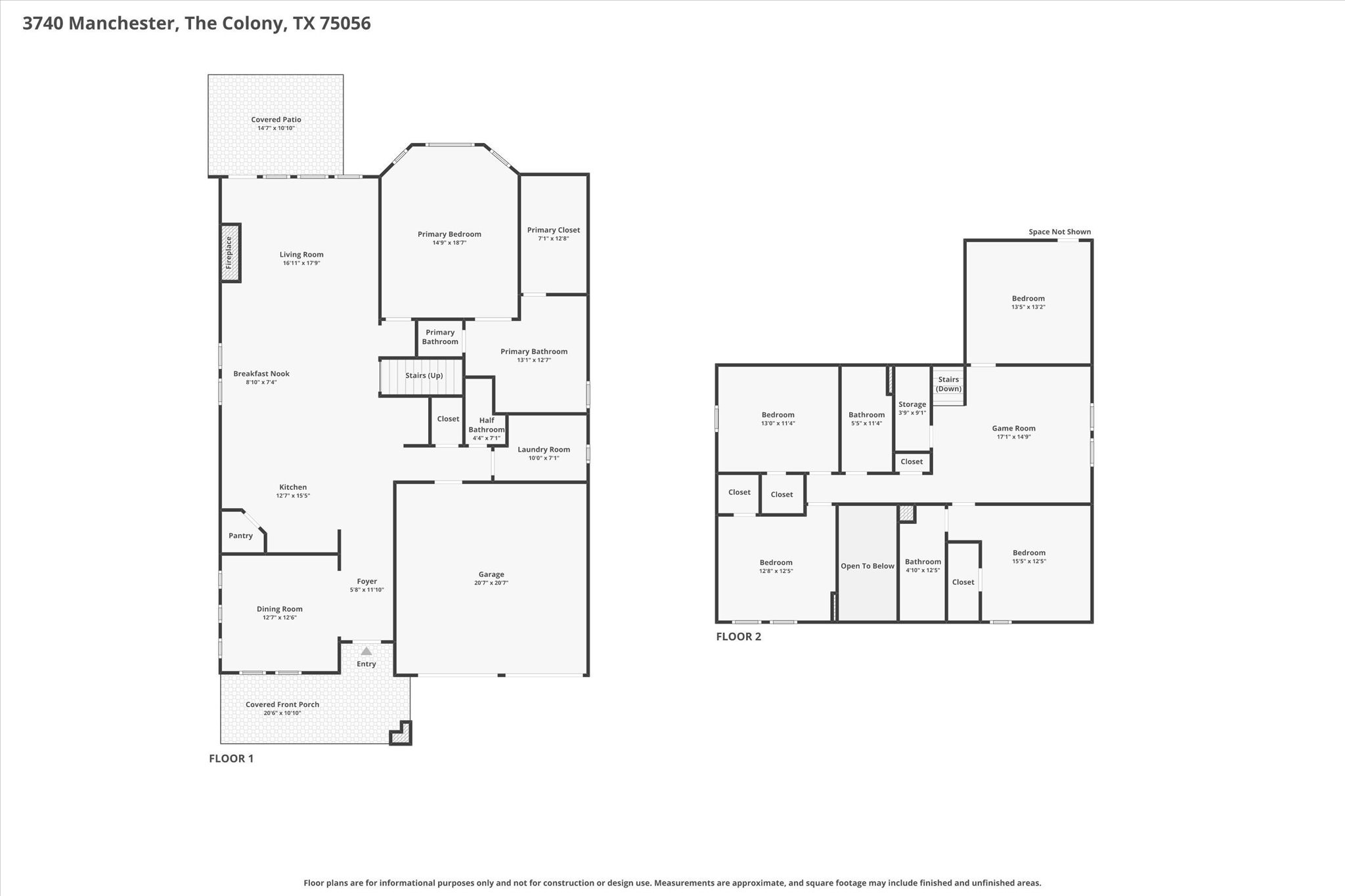 3740 Manchester The Colony TX 75056